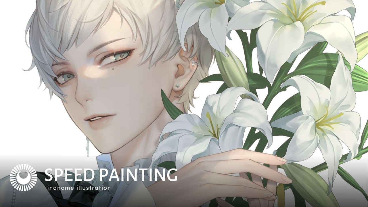 【メイキング】Lily【Speed Painting】