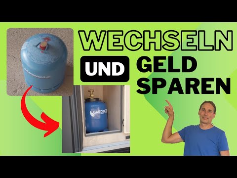 Alternative zu Campingaz R907 Gardinger selbst befüllen. Damit spart man Geld!