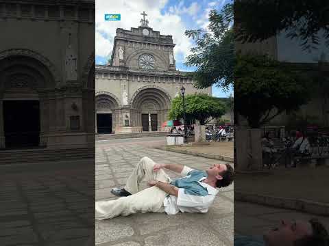 American singer-songwriter Lauv suprised his Filipino fans with his tiktok video in Manila Cathedral