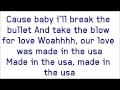 Demi Lovato - Made In The USA (Lyrics On Screen ...