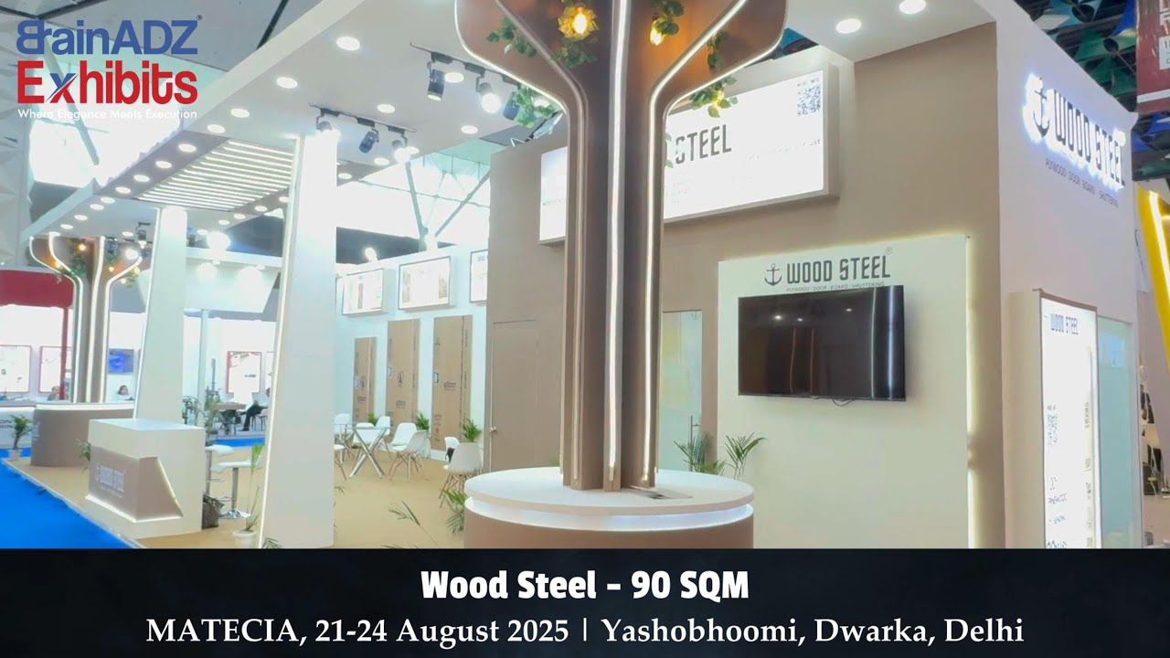 Wood Steel at MATECIA 2025 – Designed & Built by BrainADZ Exhibits