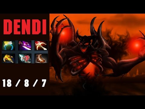 Dendi plays Shadow Fiend - Your soul is mine !!