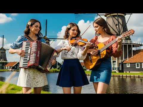 Magical Trio!! Flamenco Guitar, Violin and Accordion | Relaxing & Uplifting Music