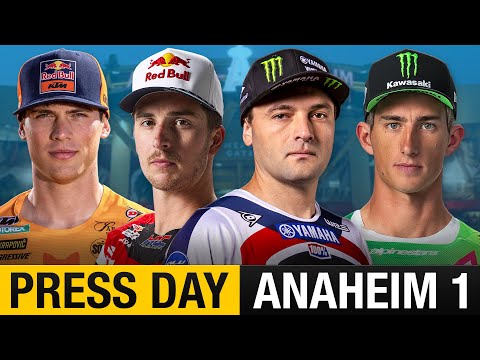 2026 Anaheim 1 Press Day | Sexton, Webb, Prado, Lawrence