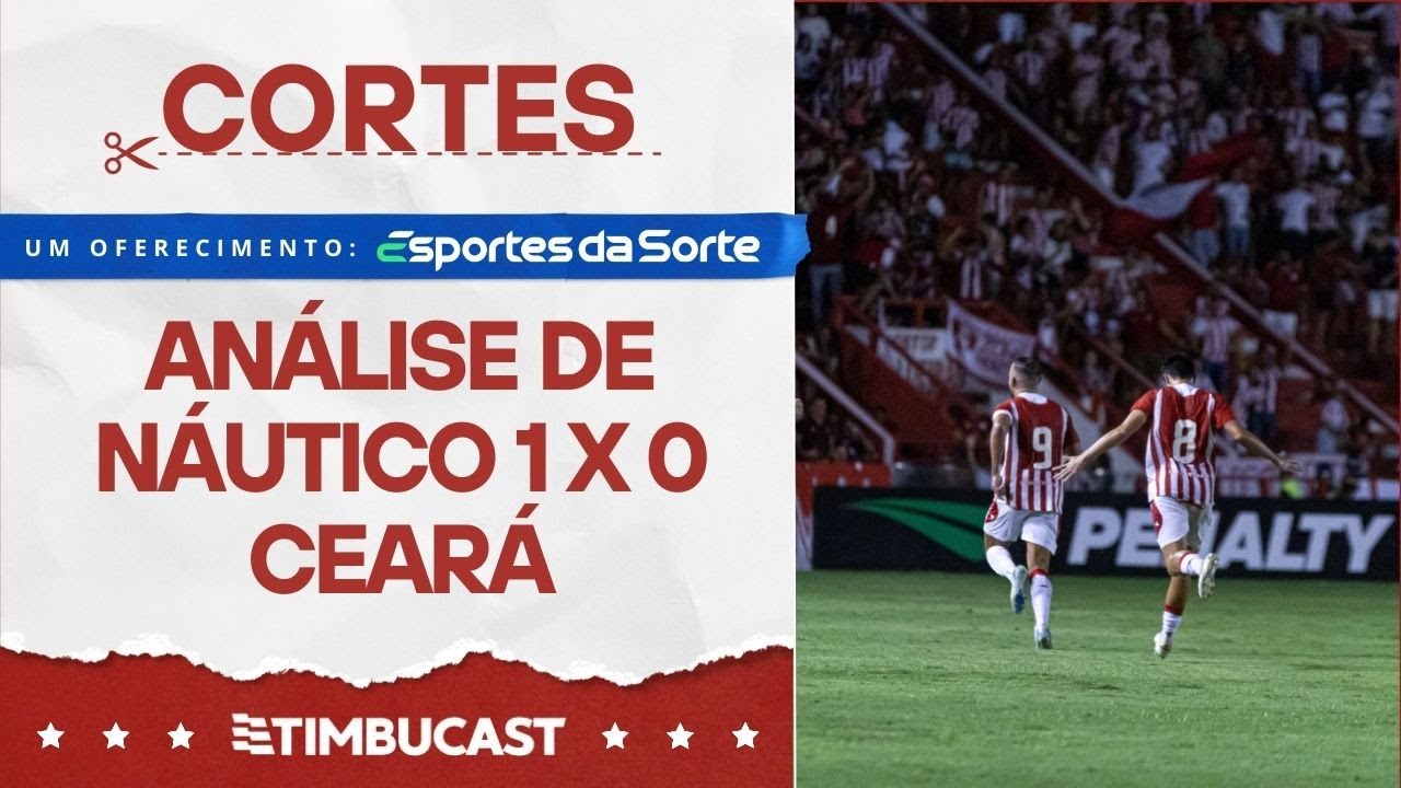 CORTES - N�UTICO joga bem e VENCE o Cear� pela COPA�DO�NORDESTE