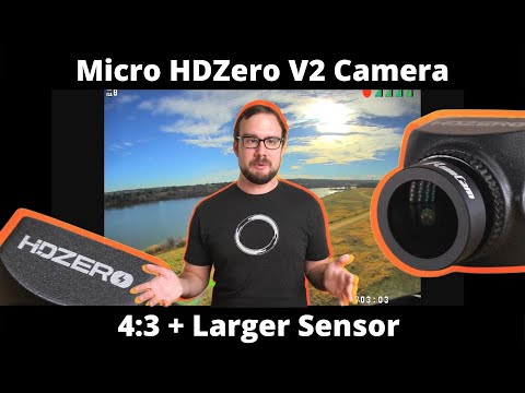 Micro HDZero V2 Camera Review || New 4:3 Camera for HD Racing/Freestyle