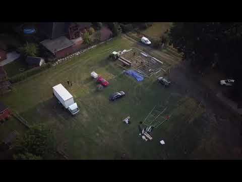 HamROCK 5th - Zelt und Bühnen Aufbau