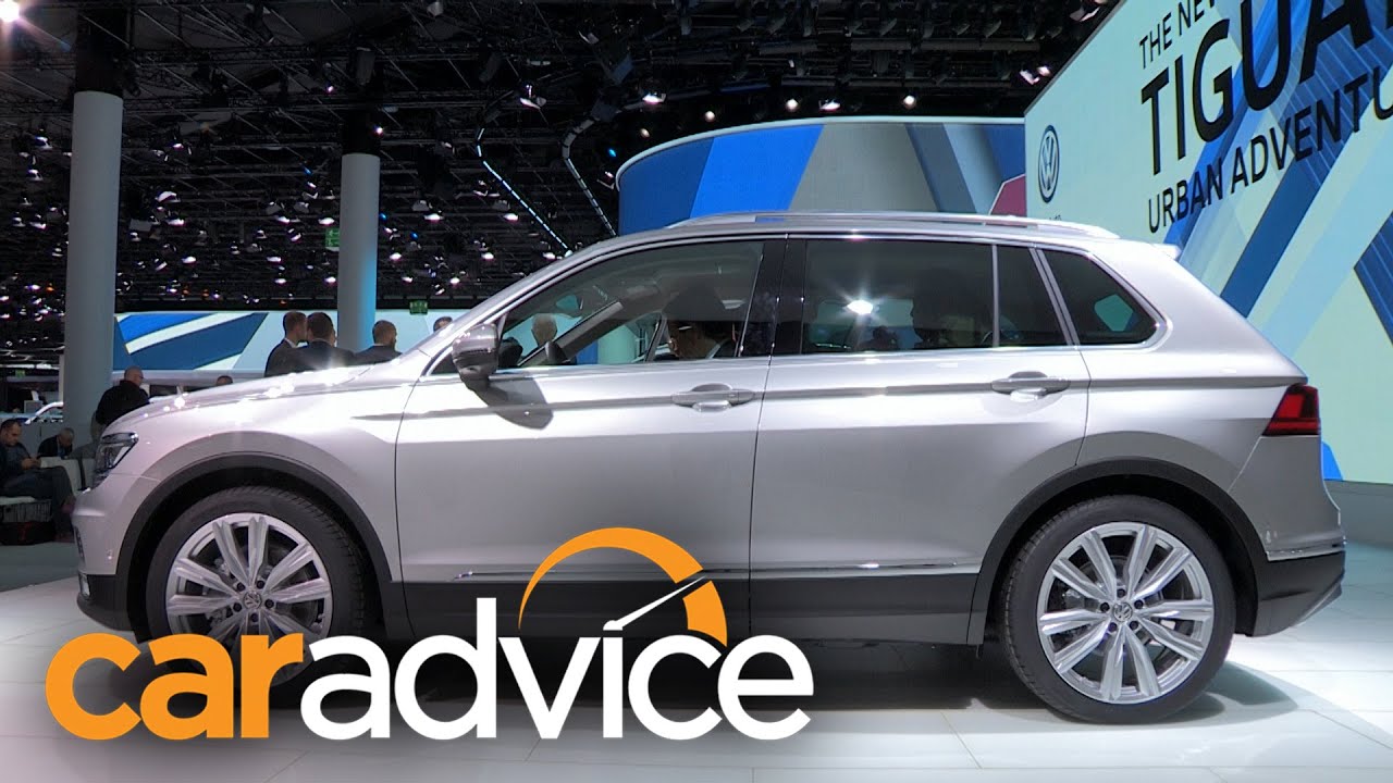 2016 Volkswagen Tiguan Walkaround : 2015 Frankfurt Motor Show
