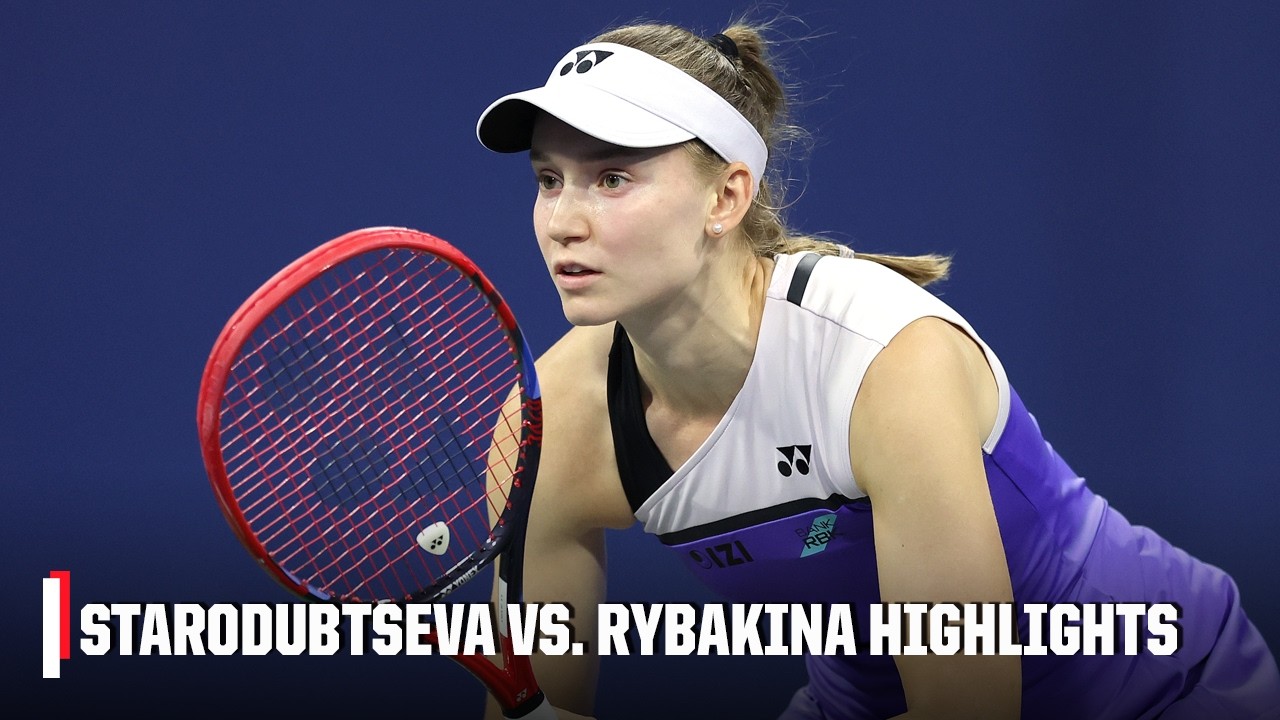 Yuliia Starodubtseva vs. No. 2 Elena Rybakina | Full Match Highlights | 2026 US Open