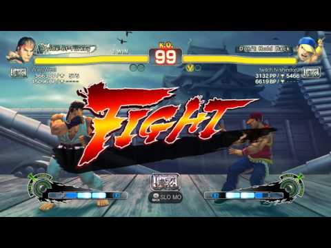 WallyWest (Ryu) Vs Shindoru (Yun)