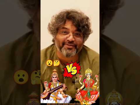 The Power of saraswati 🕉🦢 //#shorts #akshatgupta #maa saraswati #laxmi #podcast