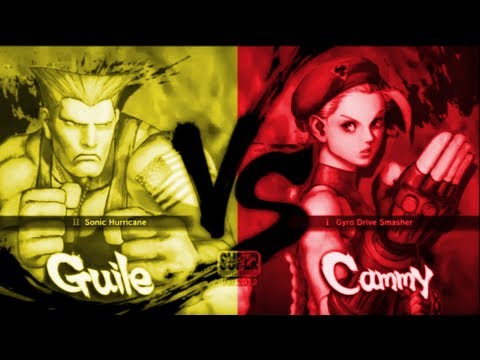 Blue emblem [Guile] Vs shimolen [Cammy] SSF4 Arcade Edition 2012 720 HD