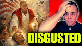 I’m DISGUSTED — Trump “Jesus” Image… Now Hormuz Blocked, Ukraine War Rages