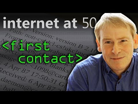 第一次接觸（50歲的互聯網） - Computerphile(電腦愛好者) (First Contact (Internet at 50) - Computerphile)