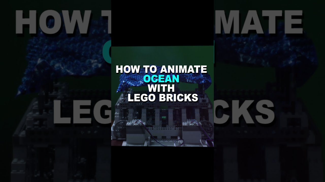 Can you make ocean with LEGO? #Shorts