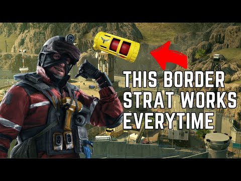 I ABUSE THIS STRAT FOR FREE WINS ON BORDER... (Copper to Champ) | Rainbow Six Siege X