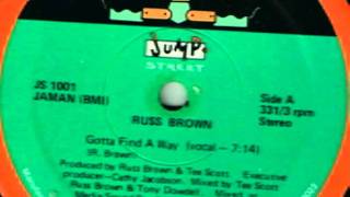 Russ Brown-- Gotta Find A Way (Instrumental)