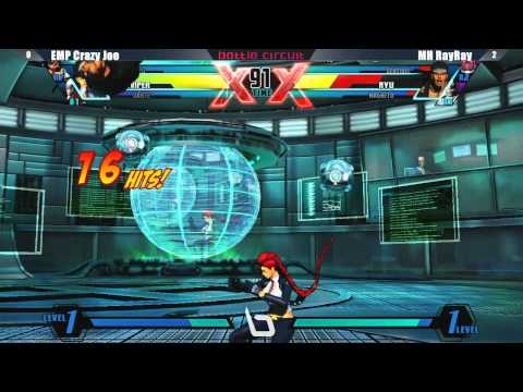 UMvC3 EMP Crazy Joe vs MH RayRay - Next Level Battle Circuit #7 Tournament