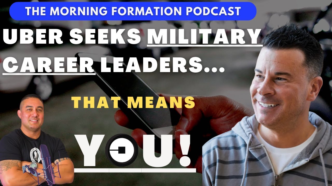 Uber's Career Opportunities For Our Military Community with Army Veteran Michael Pett