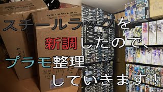 【雑談動画】スチールラック×2を新調したので、溢れた積みプラ達を整理していきます！