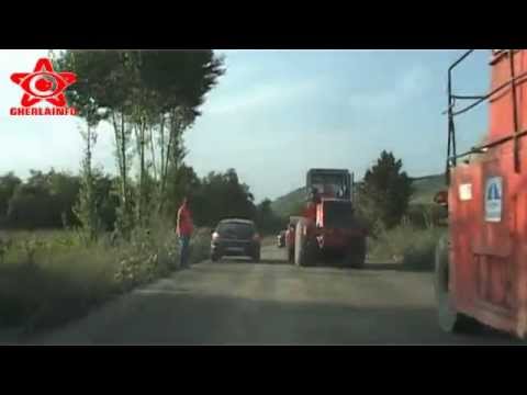 Drumul de la Fizesu Gherlii - lucrarile de reciclare la final