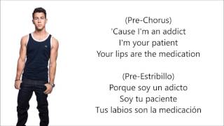 Bom Bidi Bom - Nick Jonas ft Nicki Minaj Lyrics English/Spanish - from Fifty Shades Darker