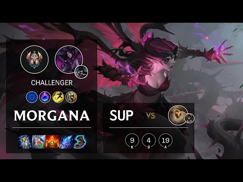 Morgana Support vs Bard - EUW Challenger Patch 10.16