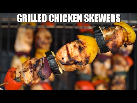 How to Make Grilled Chicken Skewers - Sweet and Savory Meals