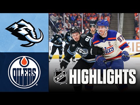 NHL Highlights | Mammoth vs. Oilers | October 28, 2025