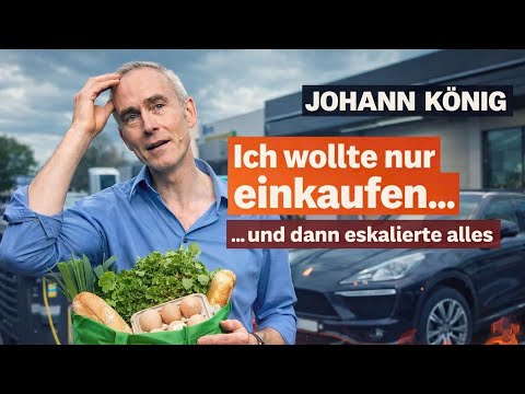 „Ich wollte nur einkaufen … und dann eskalierte alles“#johannkönigcomedy#deutschecomedy#comedy 