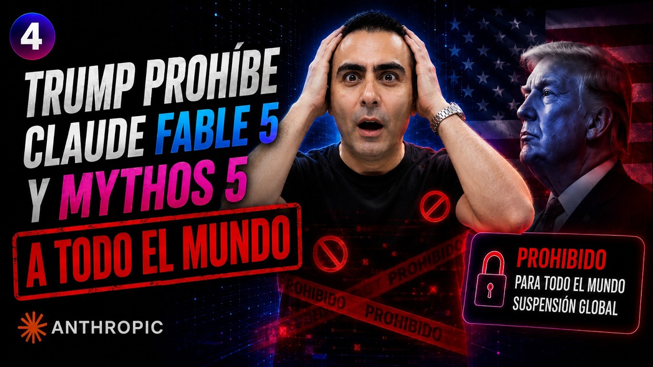 Trump prohíbe Claude Fable 5 y Mythos 5: El Gran Veto a la Super-IA