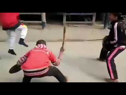 The brave blood | Manipuri Kids | thang- ta | sword fights | they play this way