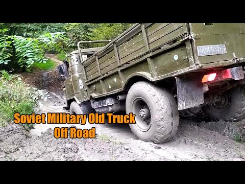 Awesome Soviet Military Old Truck Legendary | Trucks GAZ 66, MAN KAT, KRAZ