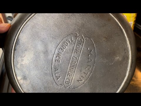 Vintage Cast Iron [100-Year “Martin Stove & Range Co.” Hollowware]