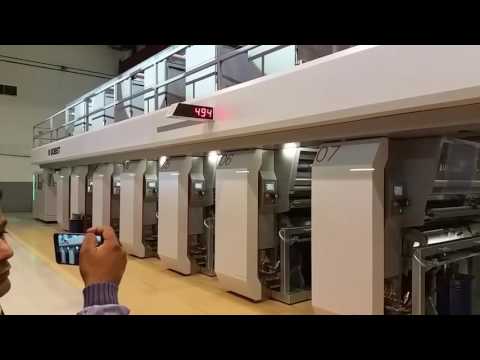Rotogravure printing press design