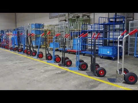 Sack truck fetra light alu hand truck with pneumatic tyres 260*85 mm