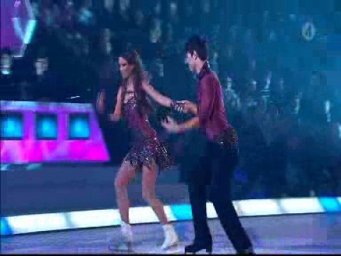 Marie Serneholt on ''Stjärnor på is''