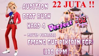 Ayodance David Fanreza Emang Gue Pikirin(EGP) [ 180 BPM ] Beat Rush Hard 4