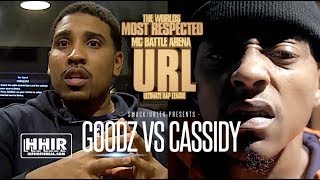 GOODZ:  &#39;I CAN TALK MONEY TO CASSIDY&quot; &amp; SAYS CASSIDY DIDN&#39;T START BATTLE RAP