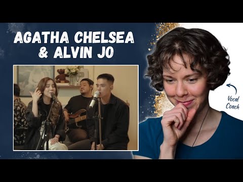 Vocal Coach Reacts to AGATHA CHELSEA & ALVIN JO - Glimpse of Us (Joji Cover)
