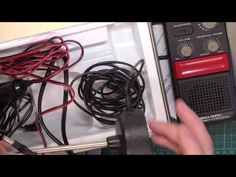 Realistic TRC1004 CB27/81 UK FM Emergency CB radio - service alignment