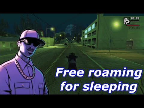 [GTA SA] Relaxing free roam (no loud noises) for sleeping and relaxation