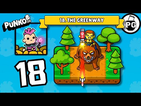 Chapter 18. The Greenway 🧟‍♂️ Punko: Tower Defense - Gameplay Walkthrough |Part 18|