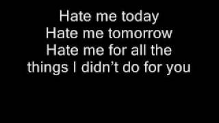 Blue October-Hate me Today