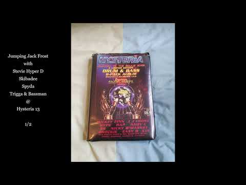 Jumping Jack Frost with Stevie Hyper D, Skibadee, Spyda, Trigga & Bassman @ Hysteria 13   1/2