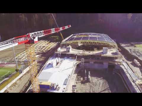 Building the new ice stadium in Bruneck - Progress AG