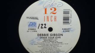 DEBBIE GIBSON- SHAKE YOUR LOVE  VOCAL LP.   WAV