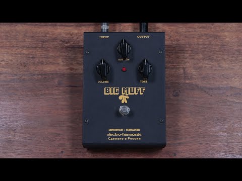 Electro-Harmonix Big Muff Pi V7 Big Box (Black Russian) 1998 - 2009 - Black image 9