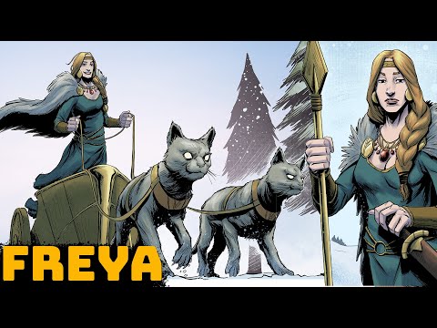 Freya - Die Schöne Nordische Göttin der Fruchtbarkeit