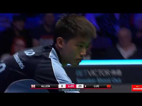 Mark Allen vs Luo Honghao | Snooker shootout 2020